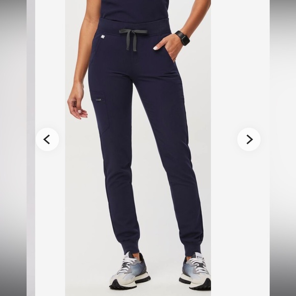 Figs Pants - Figs Zamora Jogger Scrub Pants S navy blue
